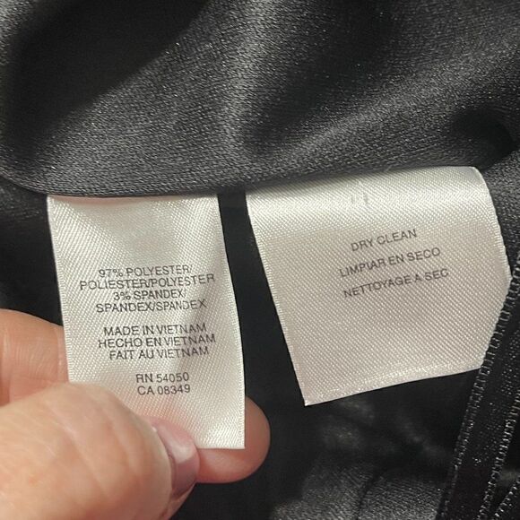 Evan Picone Royal Blue Satin Evening Mother of Bride Dress Sz 10 LIKE NEW - Picture 4 of 4